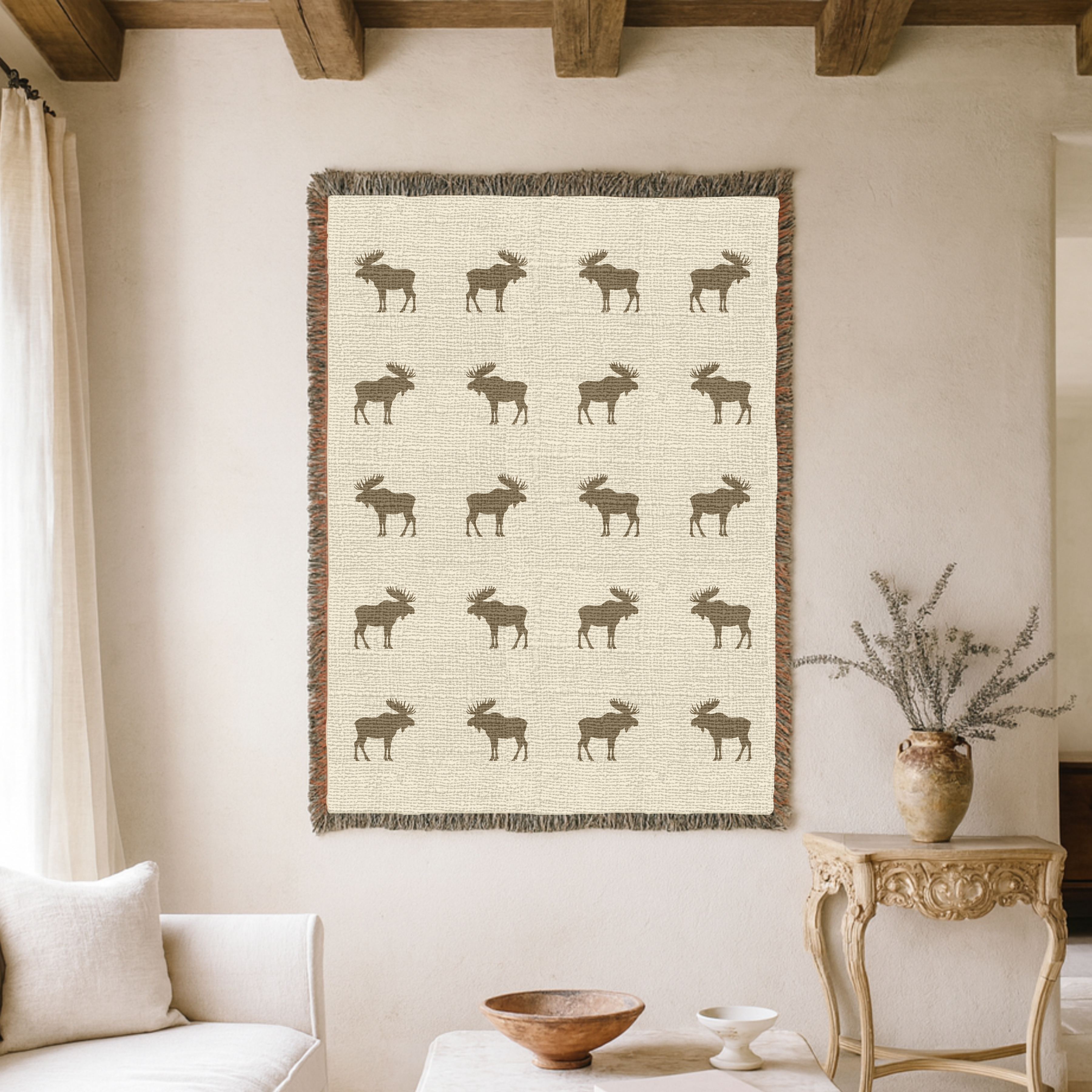 Dogwood Pack Northwoods Moose Dog Blanket