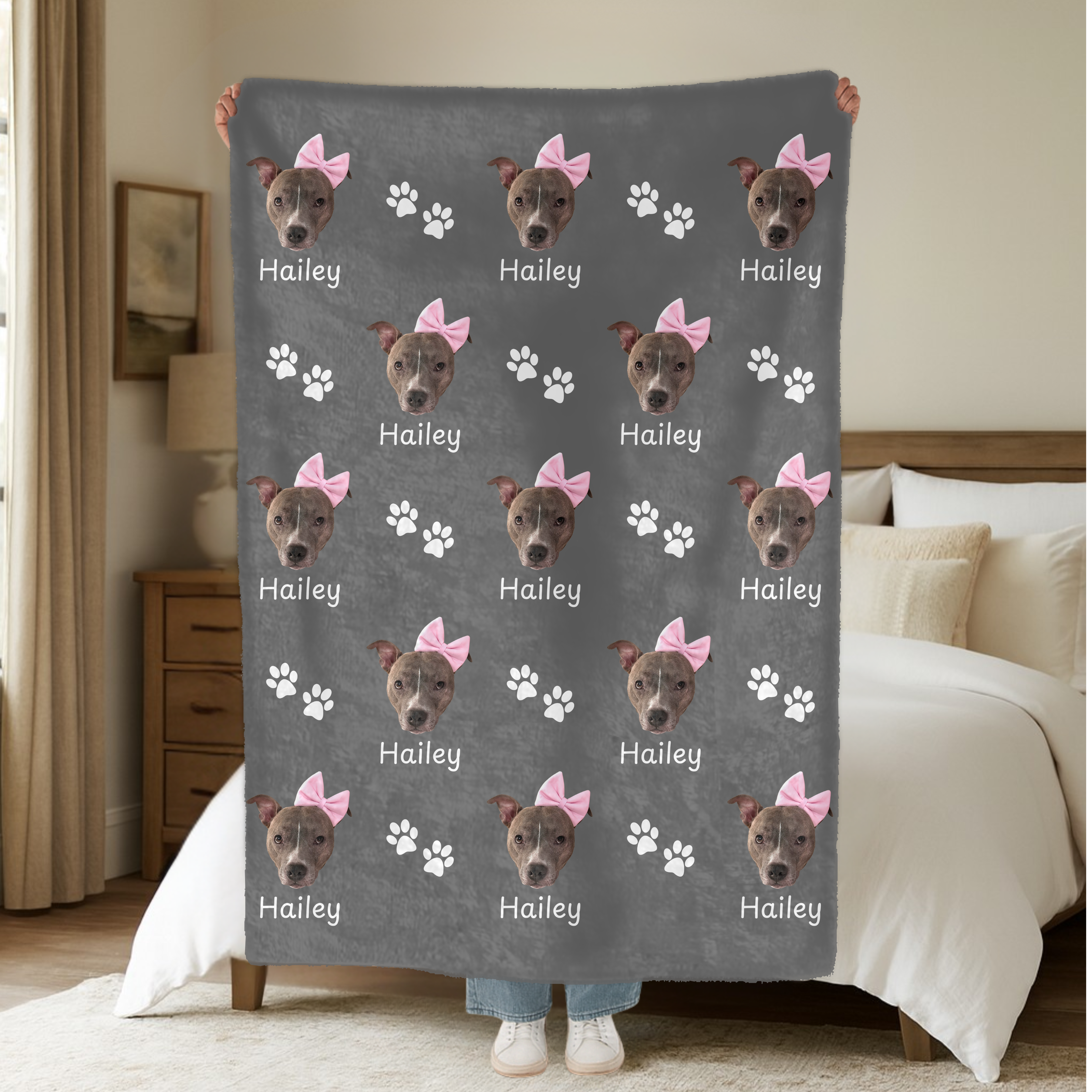 Dogwood Pack Custom Dog Blanket