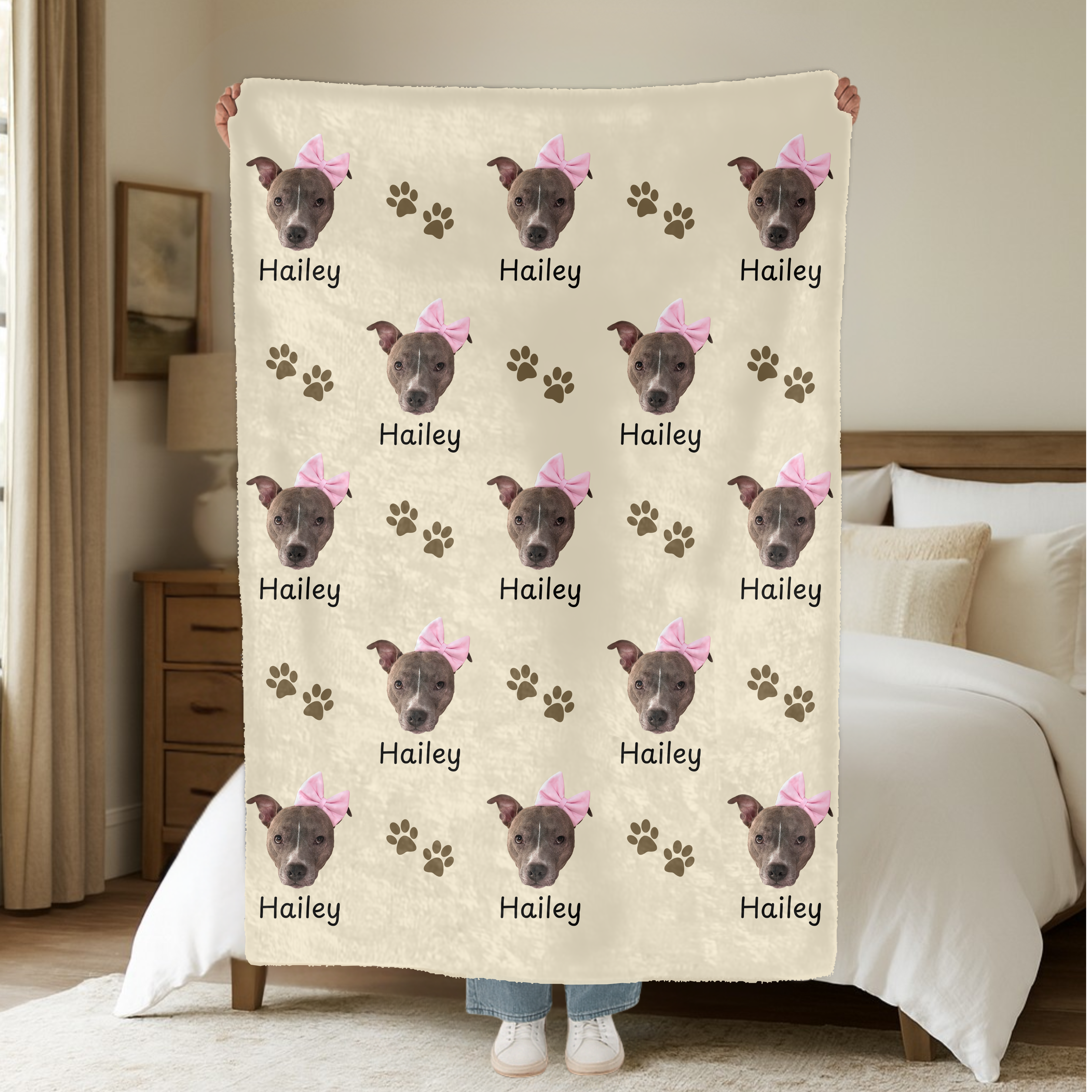 Dogwood Pack Custom Dog Blanket
