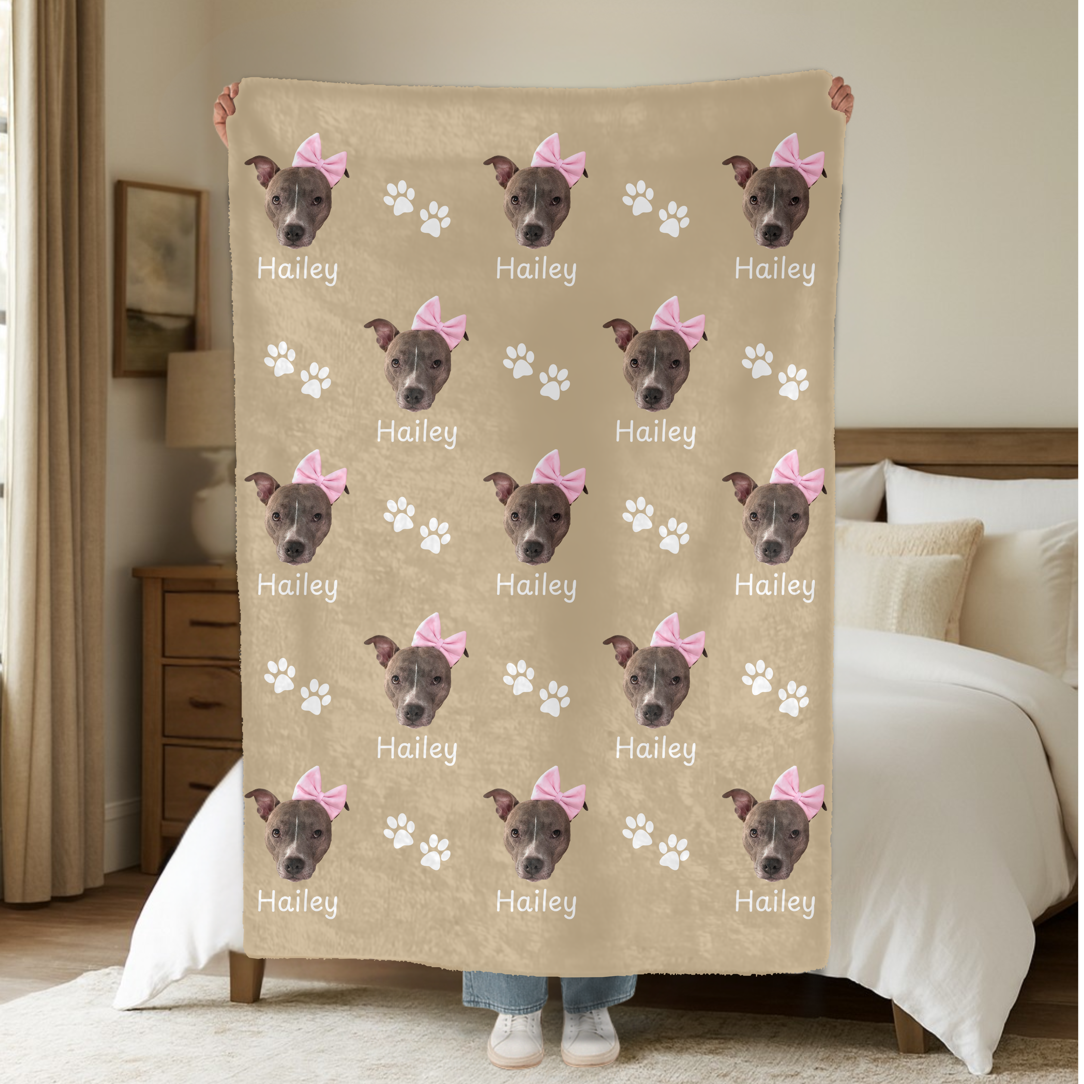 Dogwood Pack Custom Dog Blanket