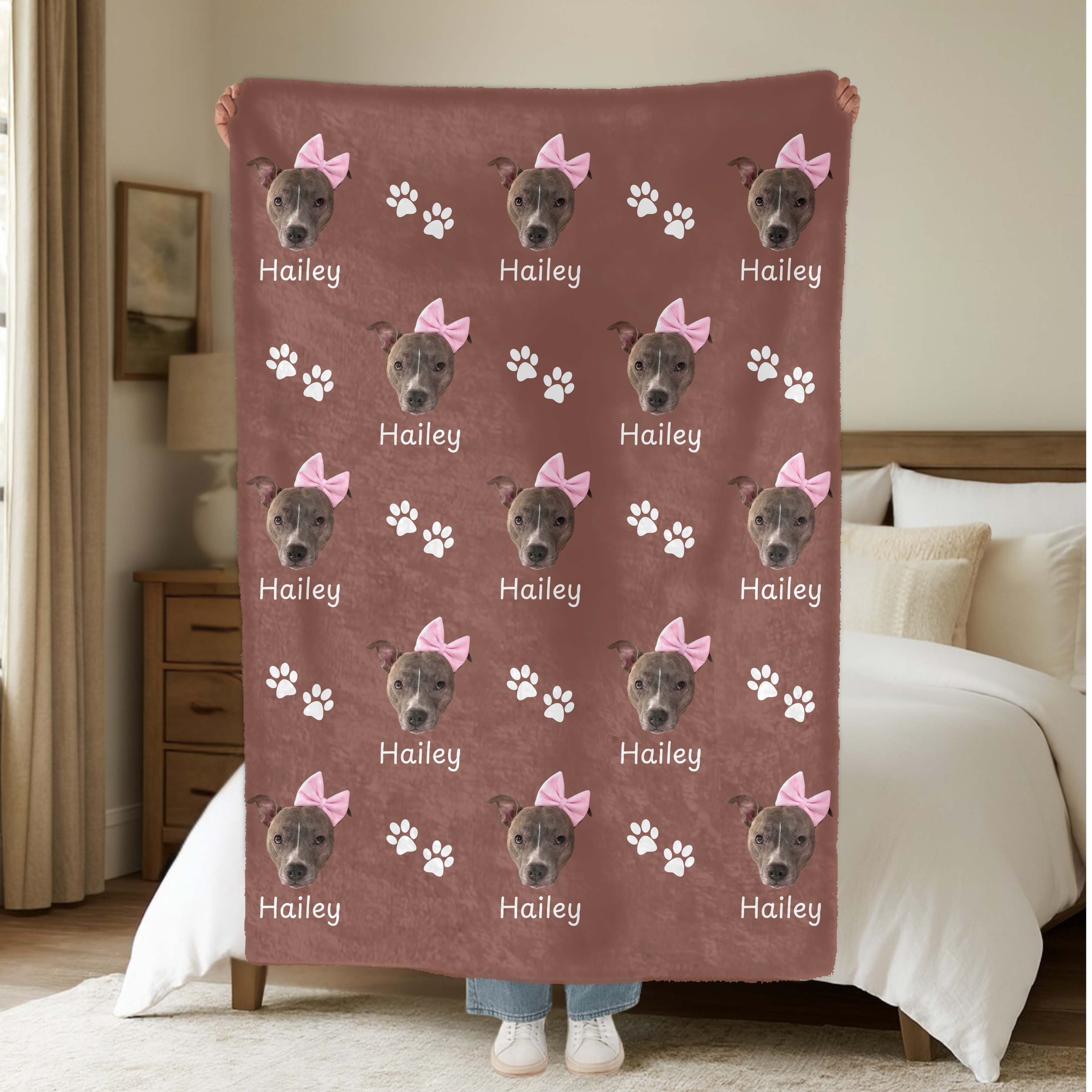 Dogwood Pack Custom Dog Blanket