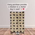 Dogwood Pack Bear Paw Dog Blanket