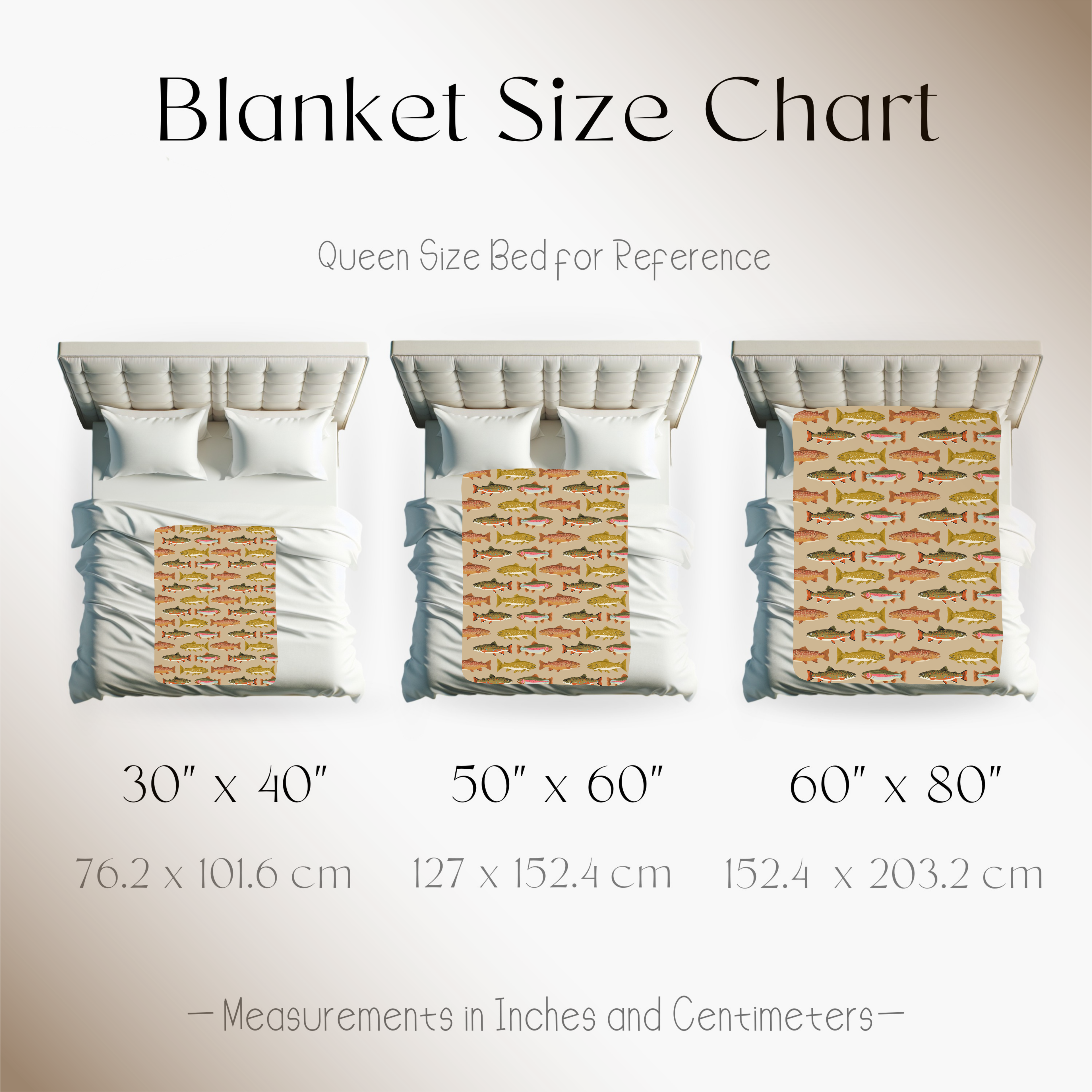 Dogwood Pack Rustic Trout Dog Blanket