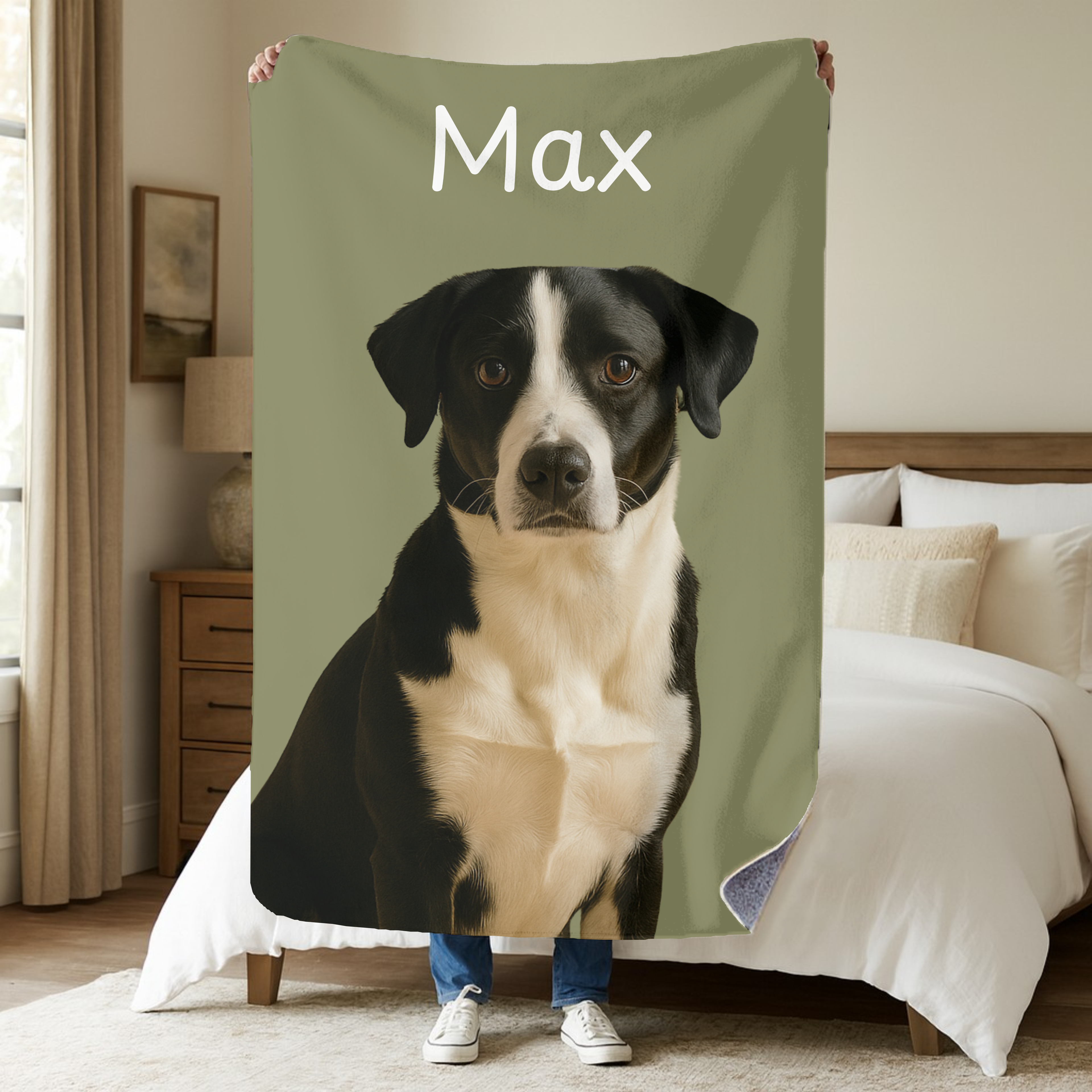 Dogwood Pack Custom Dog Blanket