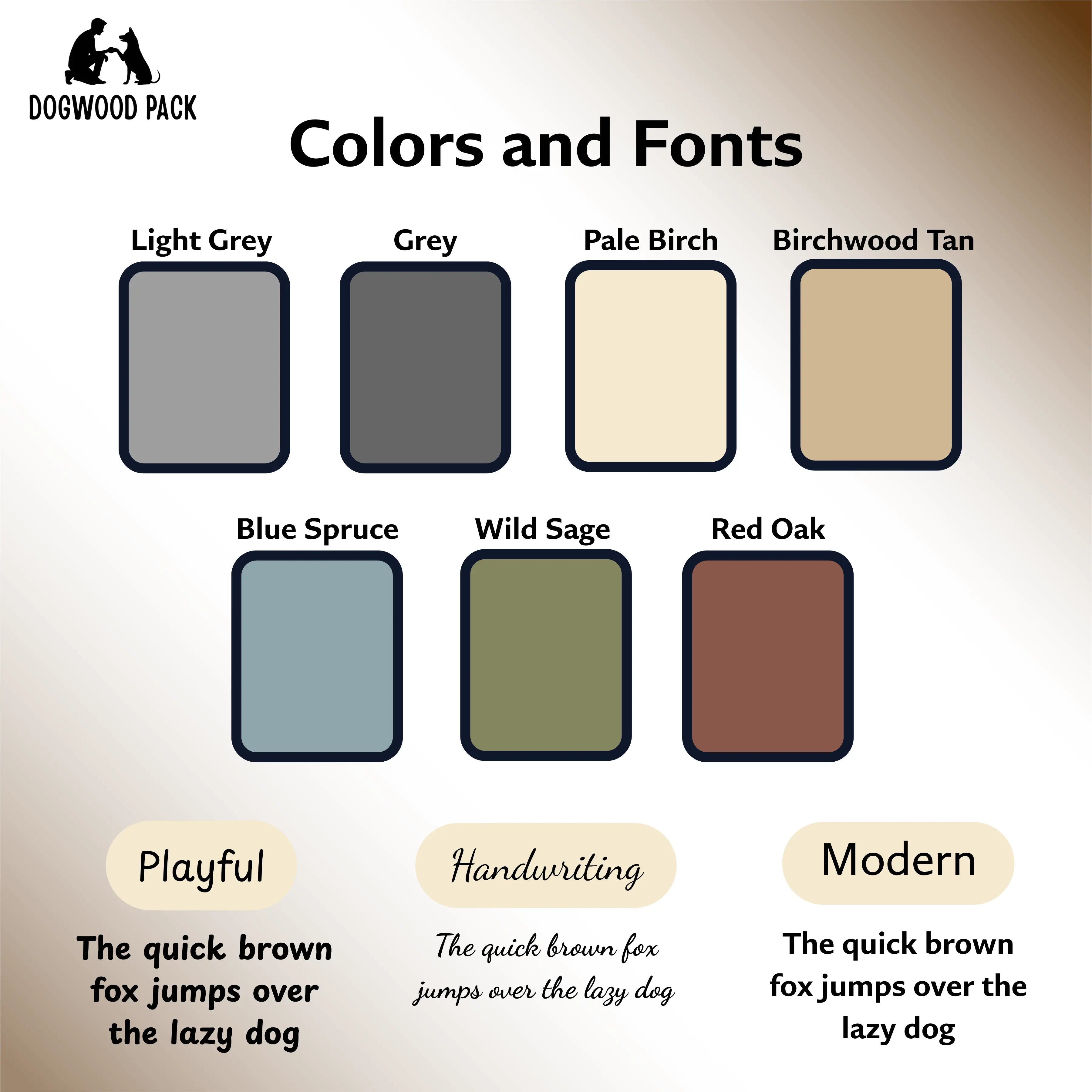 color and text options for Dogwood Pack custom dog blankets and designed dog blankets