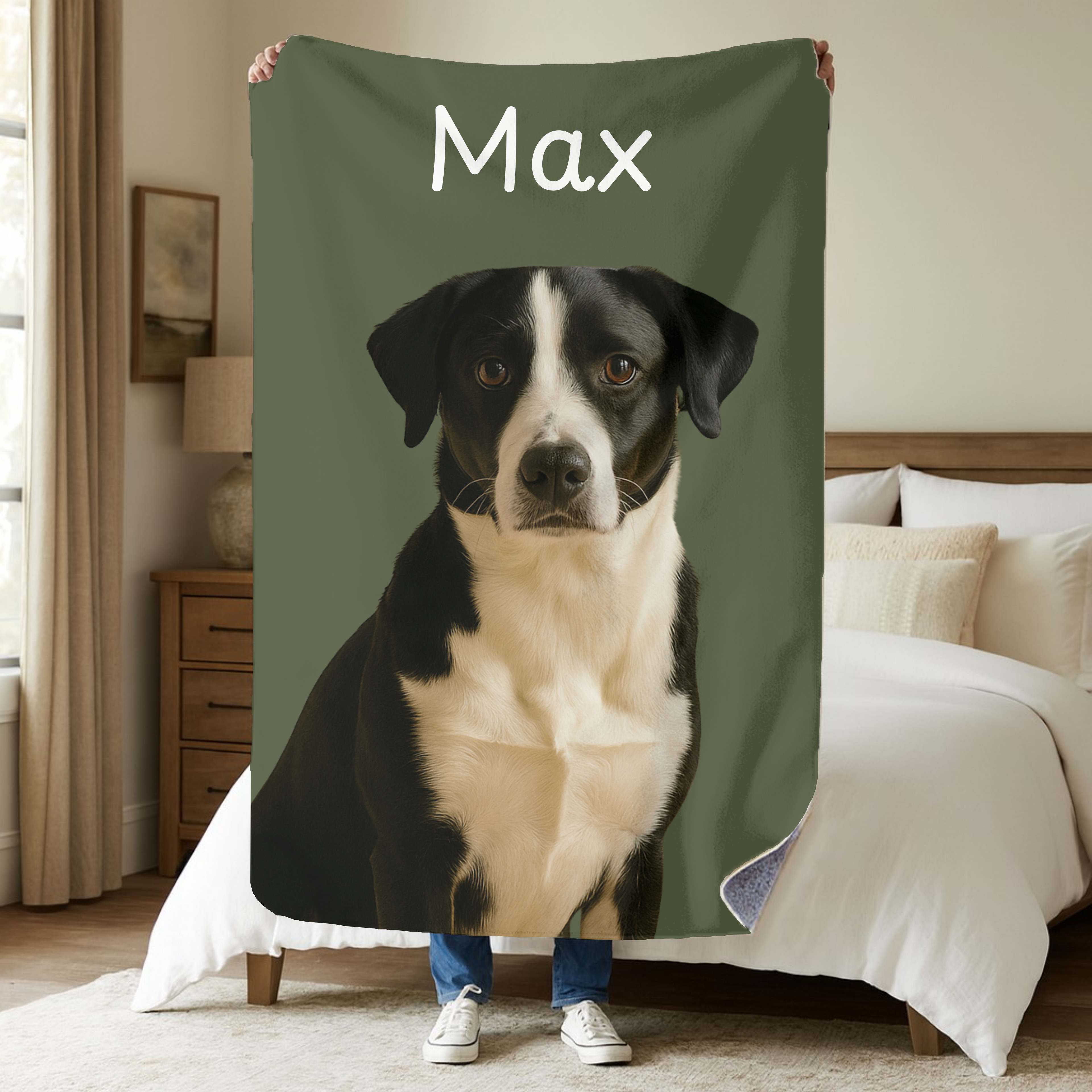 Dogwood Pack Custom Dog Blanket