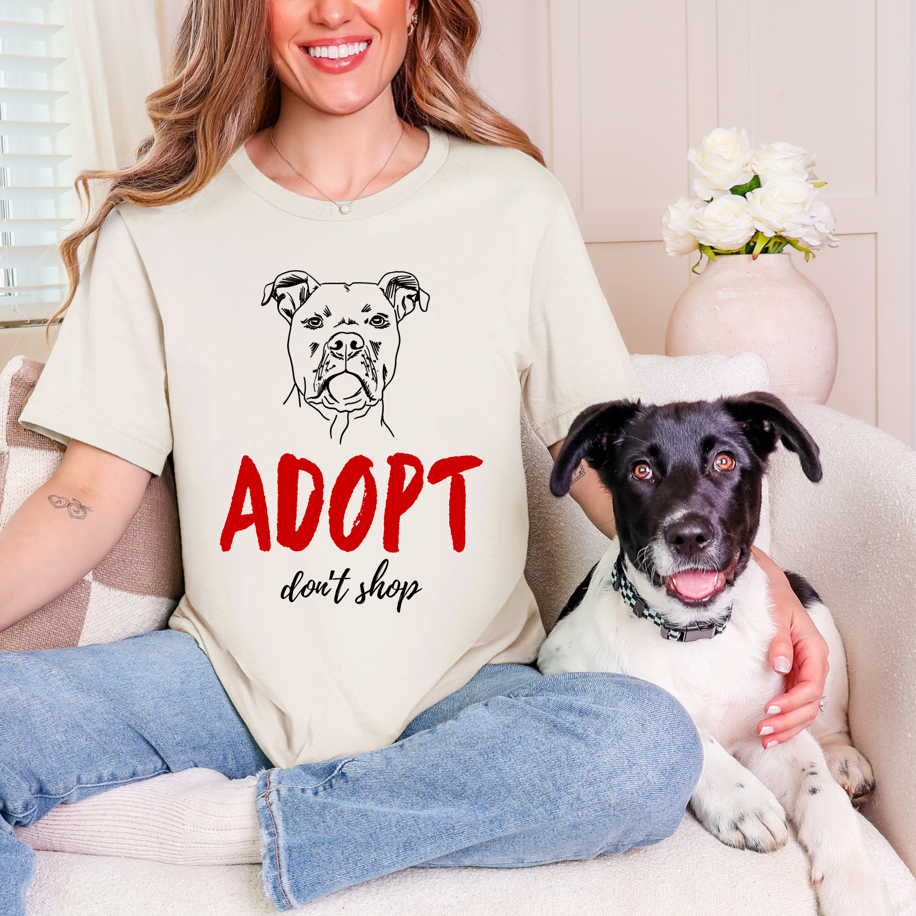 Adopt Don't Shop Shirt – Adoption Awareness Tee