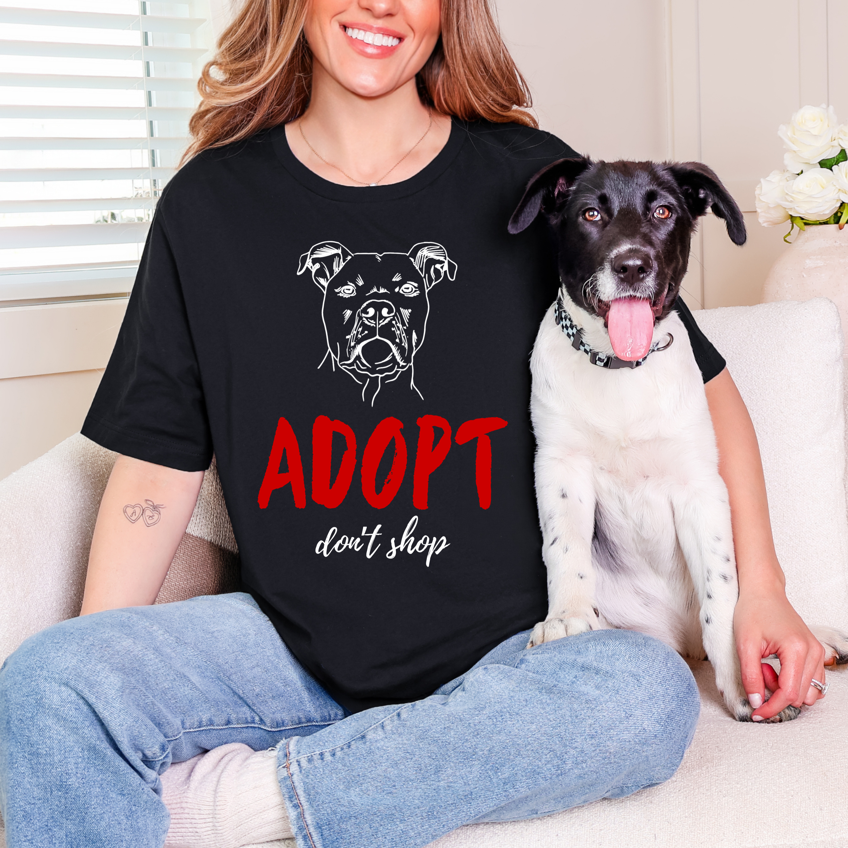 Adopt Don't Shop Shirt – Adoption Awareness Tee