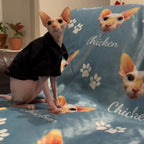 Custom Dog Blanket - Personalized Pet Blanket with Face and Name