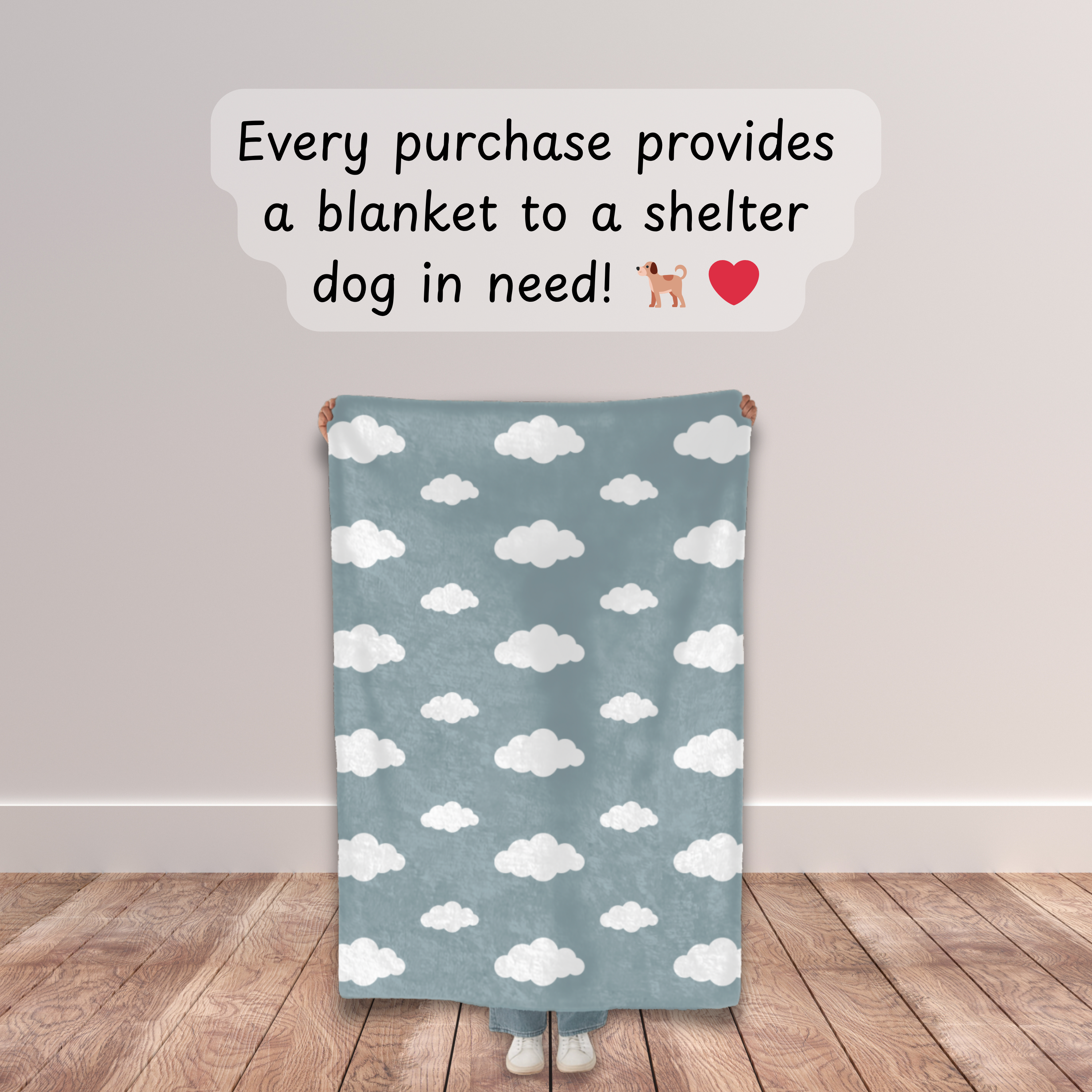 Dogwood Pack Cloud Dog Blanket