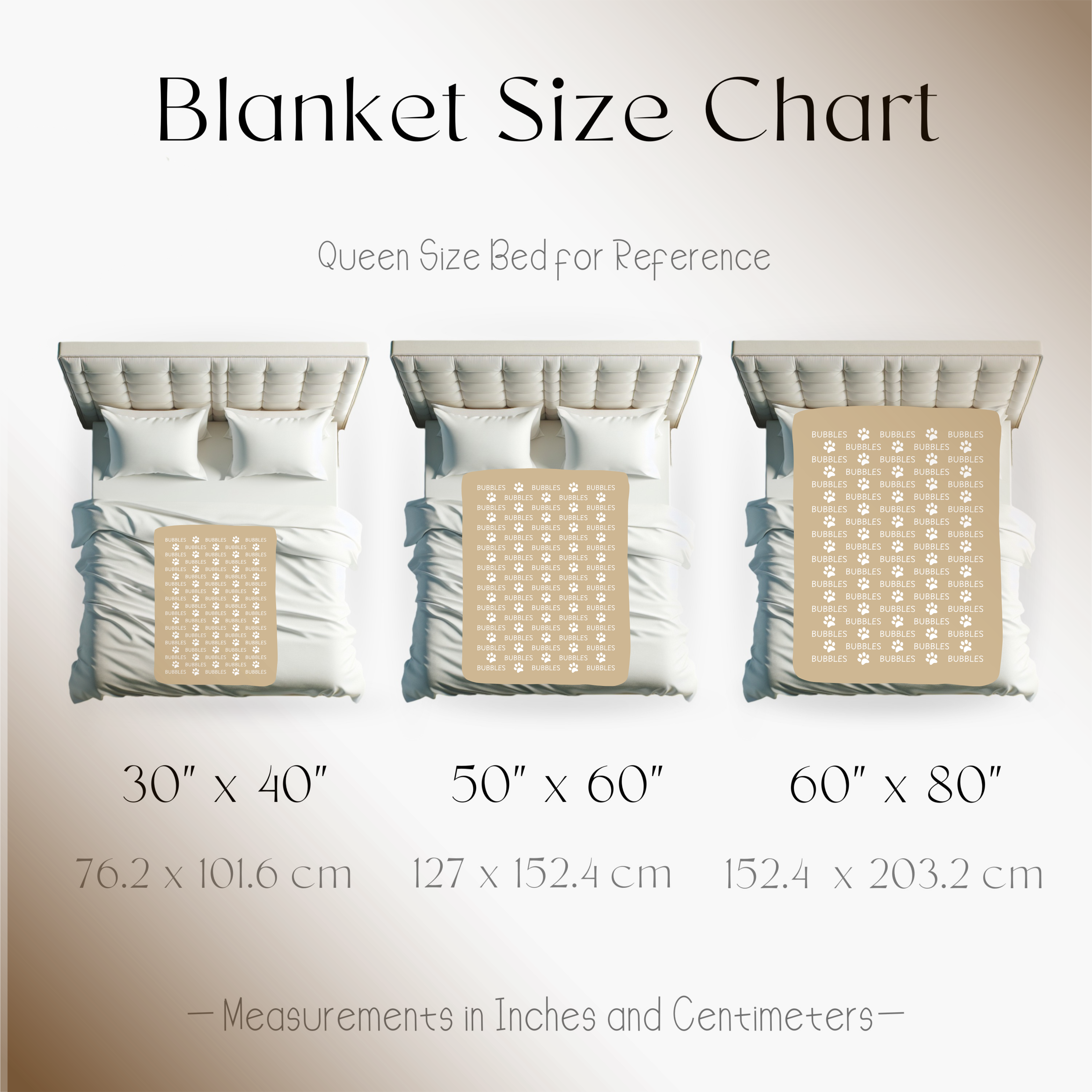 Dogwood Pack Custom Name Dog Blanket