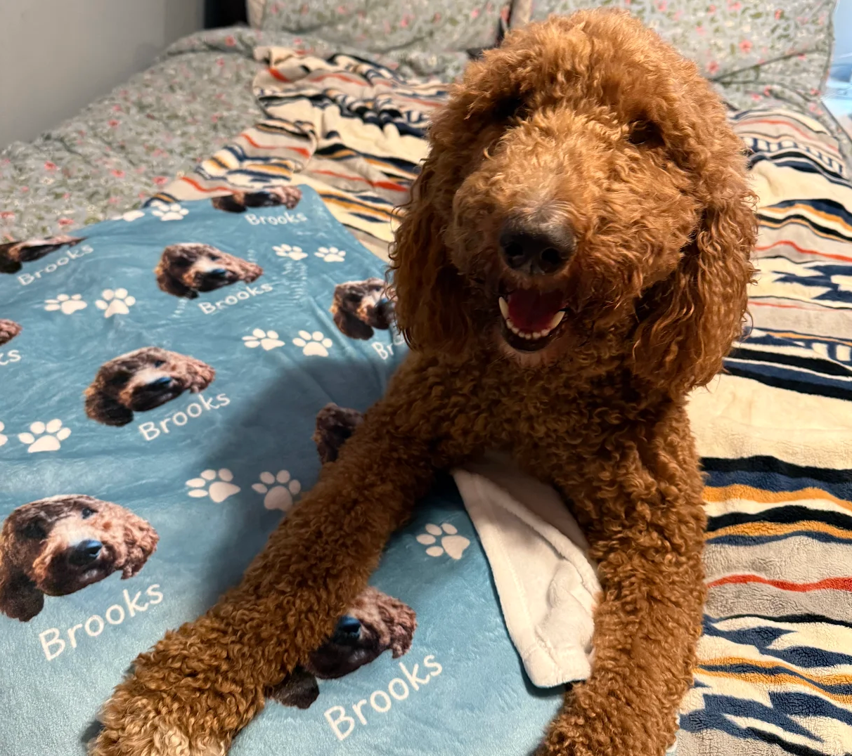 Dogwood Pack Custom Dog Blanket